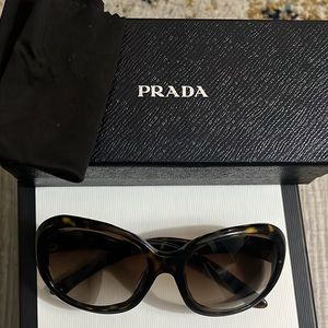 Prada oversized sunglasses
